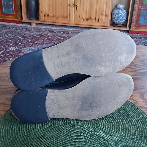 Steve Madden Black Leather  Grunge Goth Combat Trek Boots Size 11 - Picture 12 of 13